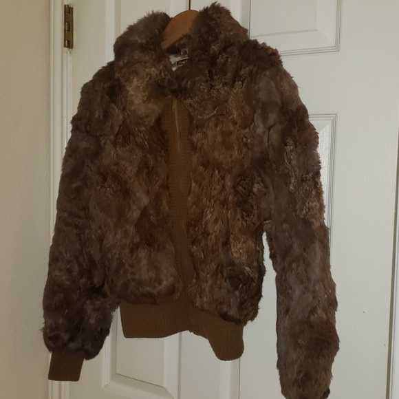 Donna Ricco Jackets & Blazers - Vintage Genuine Rabbit Fur Coat Dino Rico Donna Ricco Jackets & Blazers - Vintage Genuine Rabbit Fur Coat Dino Rico
